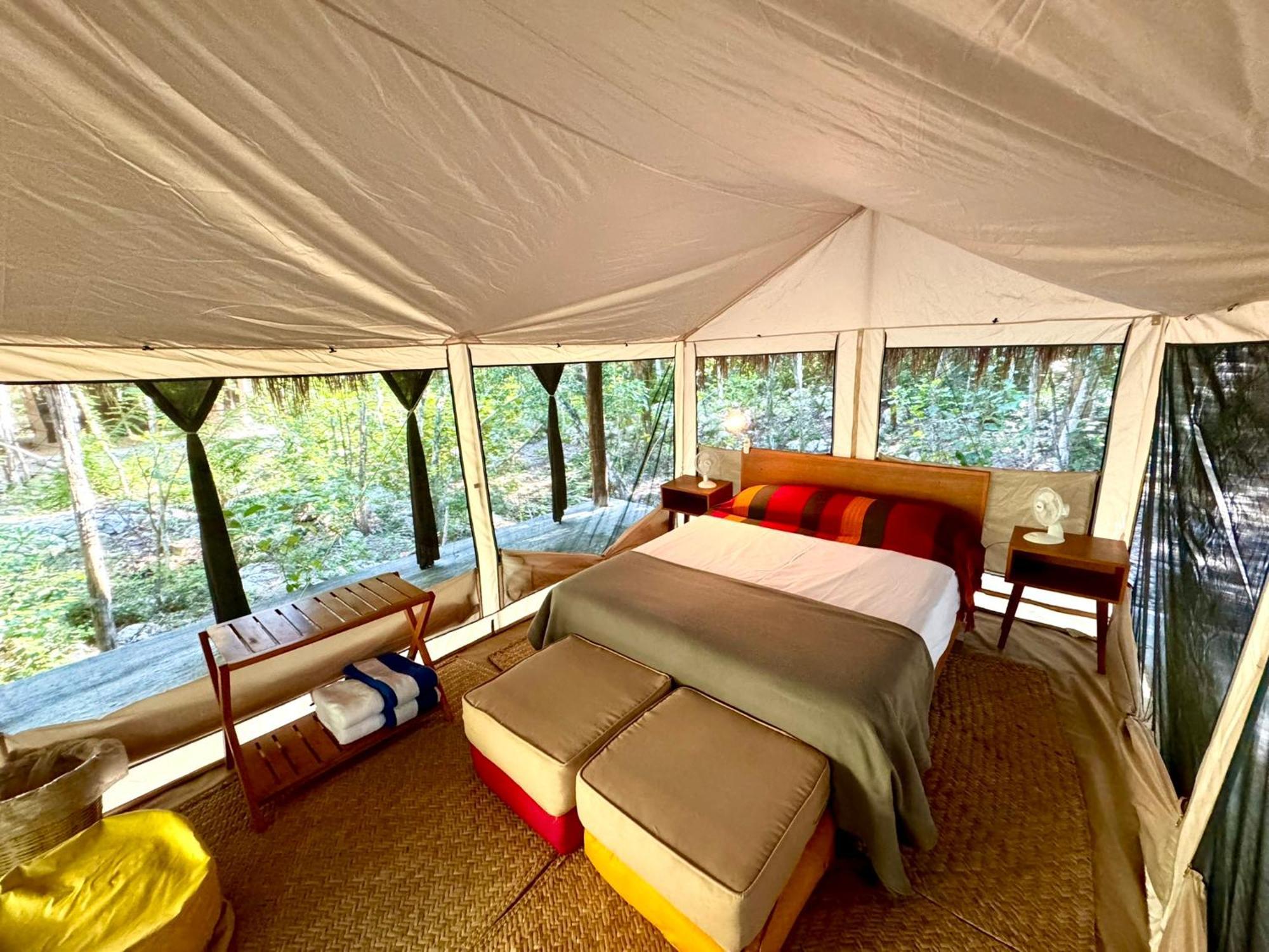 מלון טולום Glamping Bunga Lotus מראה חיצוני תמונה
