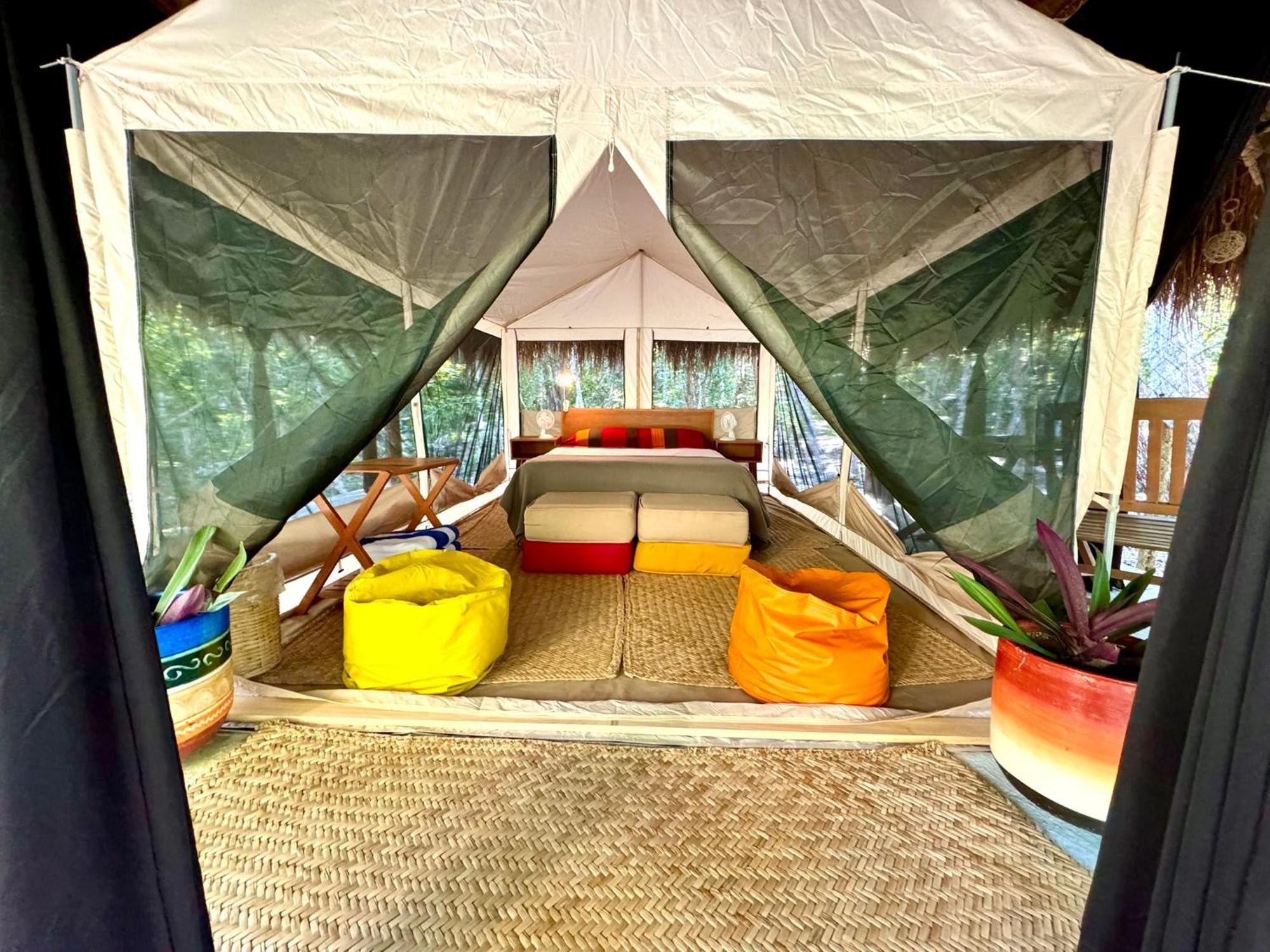 מלון טולום Glamping Bunga Lotus מראה חיצוני תמונה